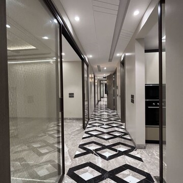 Staircase in 4 BHK Builder Floor at Gulmohar Park – for Sale