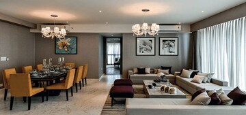 Living Room in 6 BHK Apartment at RNA Mirage, Worli – for Sale