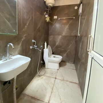 Bathroom in 1 BHK Builder Floor at Chattarpur – for Rent