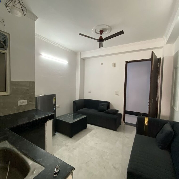 Living Room, chattarpur 1 Bedroom 600 Sq.Ft. Builder Floor In Chattarpur Delhi 9810640