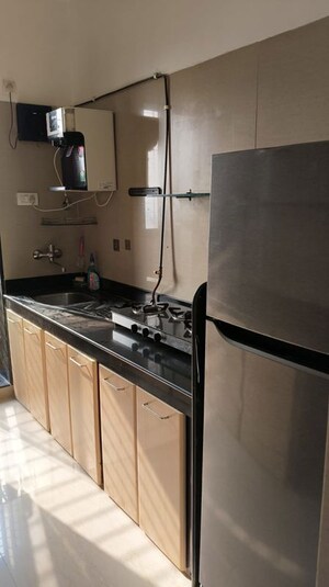 Kitchen in 1 BHK Apartment at Je and Vee Vrindavan, Malad East – for Rent