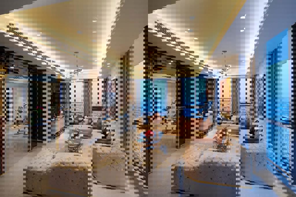 4 BHK + Pooja Room,Servant Room,Study Room,Extra Room 4550 Sq.Ft. Apartment in M3M Trump Tower