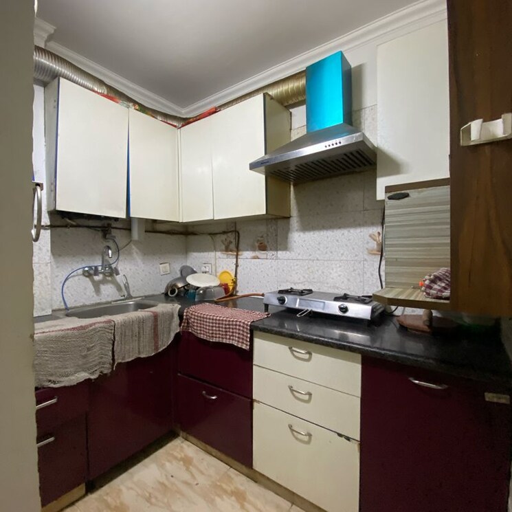 Kitchen, chattarpur 2 Bedroom 900 Sq.Ft. Builder Floor In Chattarpur Delhi 9810651