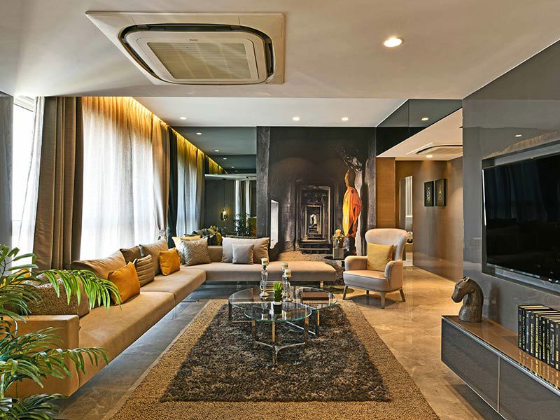 5 BHK + Pooja Room,Servant Room,Study Room,Extra Room Apartment For Rent in Indiabulls Sky