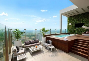 Kitchen in 4 BHK Apartment at M3M Trump Tower, Sector 65 – for Rent