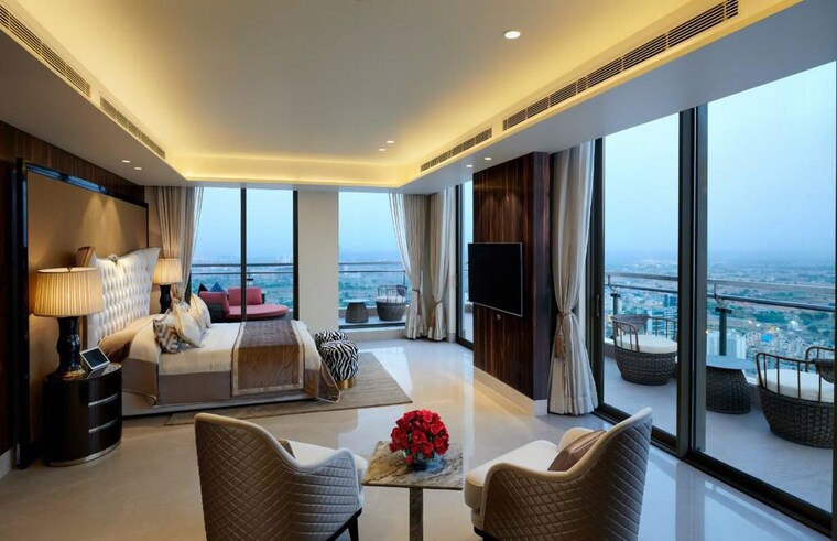 Bedroom, m3m-trump-tower 4 Bedroom 4550 Sq.Ft. Apartment In Sector 65 Gurgaon 9810662