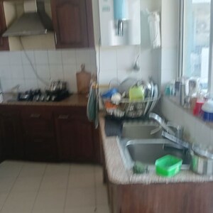 Kitchen in 3 BHK Builder Floor at Unitech South City II, Sector 50 – for Rent