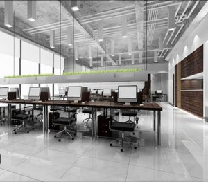 Floor Plan in  Showroom at Gomti Nagar – for Rent
