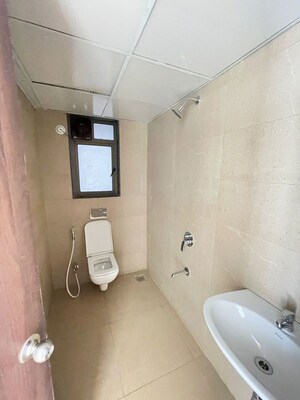 Bathroom in 2 BHK Apartment at Runwal Eirene, Balkum Pada – for Rent