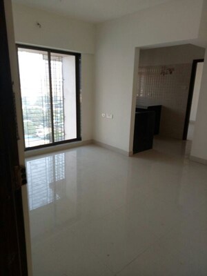 Living Room in 1 BHK Apartment at Sethia Sea View, Goregaon West – for Sale