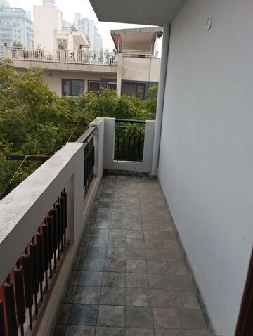 Balcony in 2 BHK Builder Floor at Ansal Plaza Sector-23, Sector 23 – for Rent