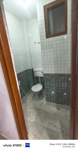 Bathroom in 3 BHK Apartment at Shaheen Bagh – for Sale
