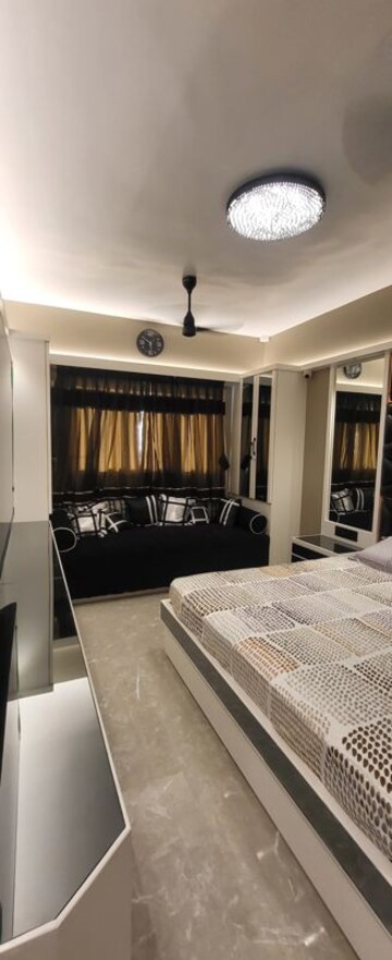 Living Room in 2 BHK Apartment at Lodha Casa Royale Grande, Majiwada – for Rent
