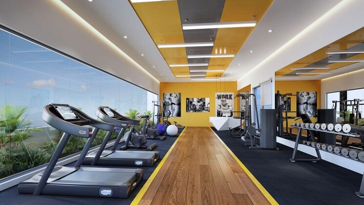 Gym, south dum dum 2.5 Bedroom 1144 Sq.Ft. Apartment In South Dum Dum Kolkata 9794443