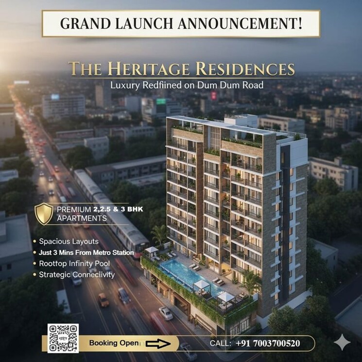 Exterior View, south dum dum 2.5 Bedroom 1144 Sq.Ft. Apartment In South Dum Dum Kolkata 9794443