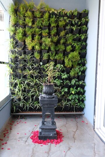 Balcony in 3 BHK Apartment at Rajas Apartment, Katraj – for Sale