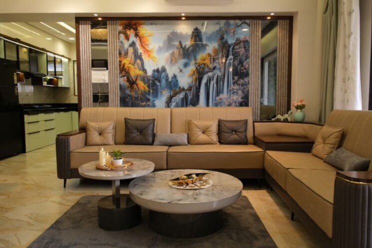 Living Room, rajas-apartment 3 Bedroom 1700 Sq.Ft. Apartment In Katraj Pune 9810766
