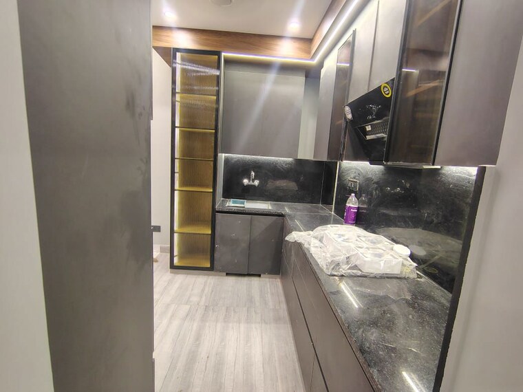 Kitchen, shivalik colony 3 Bedroom 1800 Sq.Ft. Builder Floor In Shivalik Colony Delhi 9810785