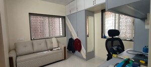 Bedroom in 3 BHK Apartment at RK Lunkad Nisarg Nirmiti, Pimple Saudagar – for Sale