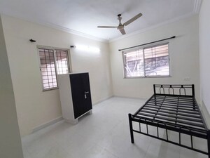 Bedroom in 3 BHK Apartment at RK Lunkad Nisarg Nirmiti, Pimple Saudagar – for Rent