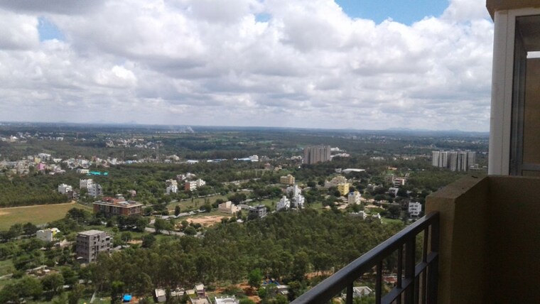 Master Bedroom, bhartiya-nikoo-homes 4 Bedroom 3525 Sq.Ft. Penthouse In Thanisandra Main Road Bangalore 9810799