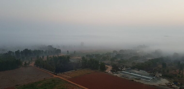 Master Bedroom, bhartiya-nikoo-homes 4 Bedroom 3525 Sq.Ft. Penthouse In Thanisandra Main Road Bangalore 9810799