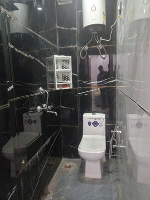 Bathroom in 1 RK Apartment at Chattarpur – for Rent
