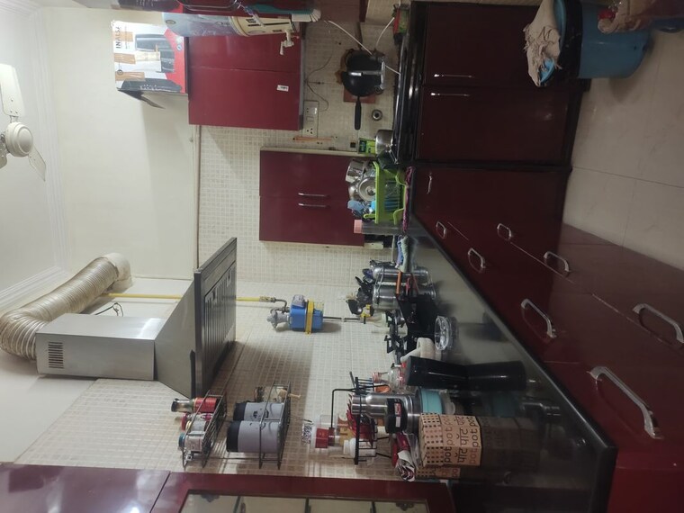 Kitchen, lajpat nagar 4 2 Bedroom 1000 Sq.Ft. Builder Floor In Lajpat Nagar 4 Delhi 9810821