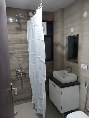 Bathroom in 1 RK Independent House at Sector 14 – for Rent