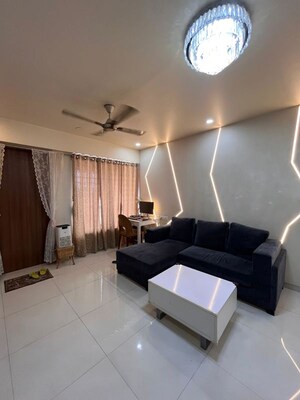 Living Room in 1 BHK Apartment at Wakad – for Rent