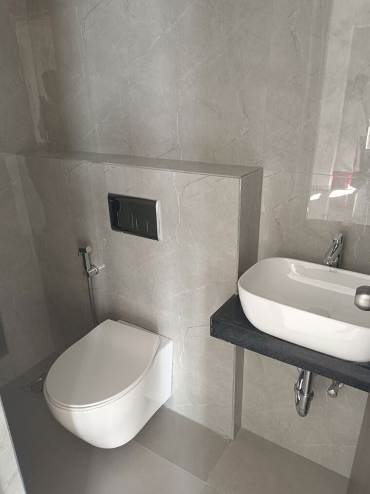 Bathroom, raymond-ten-x-vibes 1 Bedroom 460 Sq.Ft. Apartment In J K Gram Thane 9810955