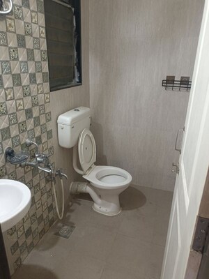 Bathroom in 2 BHK Apartment at Hubtown Greenwoods, Vartak Nagar – for Sale