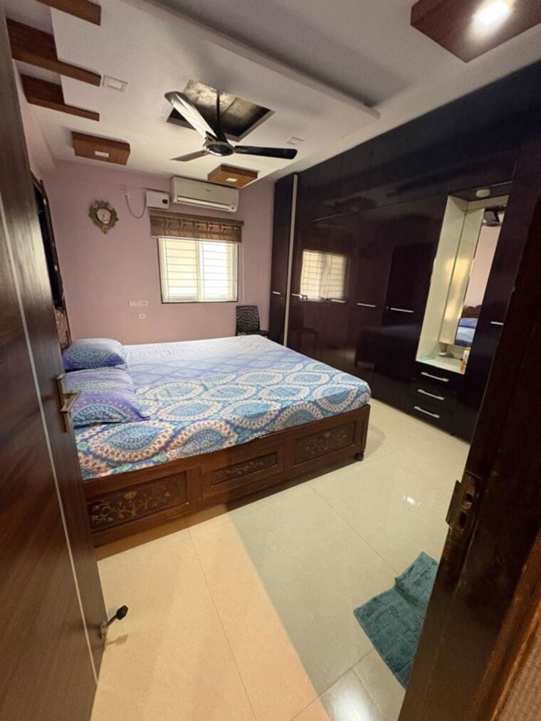 Bedroom, mvp colony 3 Bedroom 1500 Sq.Ft. Apartment In Mvp Colony Vizag 9810992