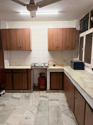 Kitchen in 2 BHK Builder Floor at Greater Kailash ii – for Rent