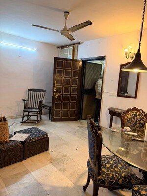 Living Room in 2 BHK Builder Floor at Greater Kailash ii – for Rent