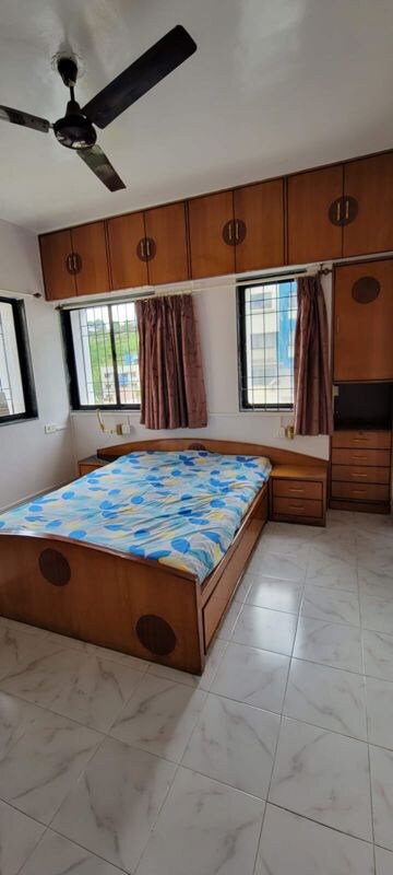 Bedroom in 3 BHK Apartment at Bhusari Colony – for Sale