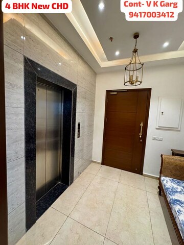 Building Lobby in 3 BHK Apartment at Allwin El Spazia, Sanauli – for Rent