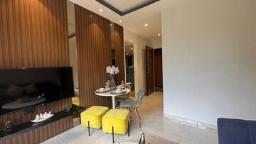 Living Room in 2 BHK Apartment at Kabra Hyde Park, Manpada – for Rent