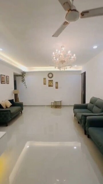 Living Room in 2 BHK Apartment at Dev Leo Tower, Oshiwara – for Rent