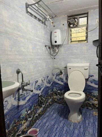 Bathroom in 1 BHK Apartment at Vishrantwadi – for Rent