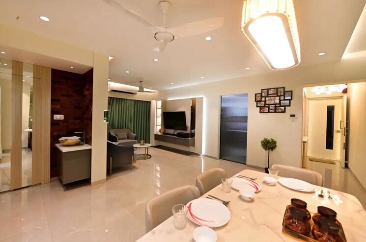 Living Room, acme-avenue 3 Bedroom 1056 Sq.Ft. Apartment In Kandivali West Mumbai 9811111
