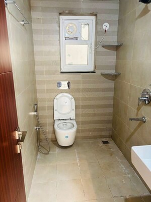 Bathroom in 3 BHK Apartment at GHR Titania, Kondapur – for Rent