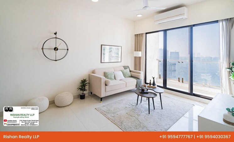 Living Room, sunteck-city-avenue-1 2 Bedroom 815 Sq.Ft. Apartment In Goregaon West Mumbai 9811154