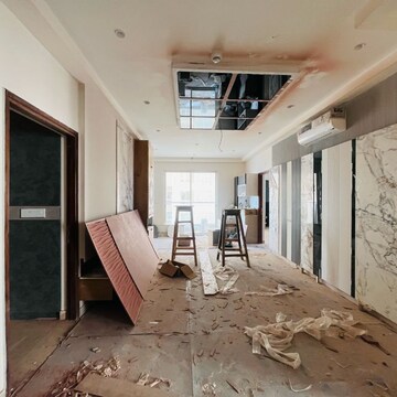 Building Lobby in 3 BHK Apartment at Aurobindo Kohinoor, Kothaguda – for Rent