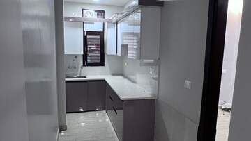 Kitchen in 3 BHK Builder Floor at Raj Nagar – for Sale