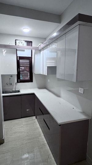 Kitchen in 3 BHK Builder Floor at Raj Nagar – for Sale