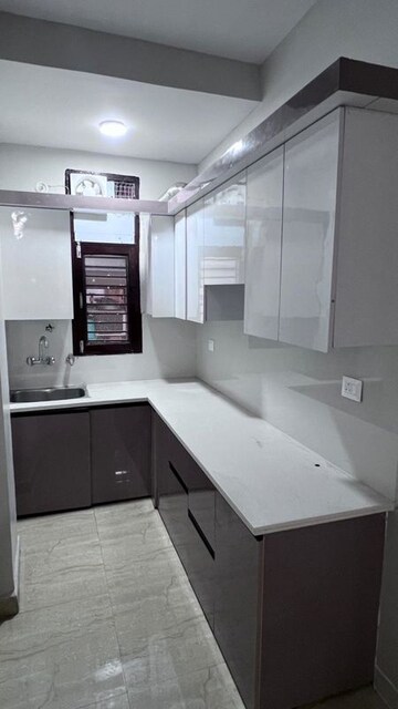 Kitchen in 3 BHK Builder Floor at Raj Nagar – for Sale