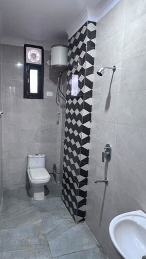 Bathroom in 3 BHK Builder Floor at Raj Nagar – for Sale