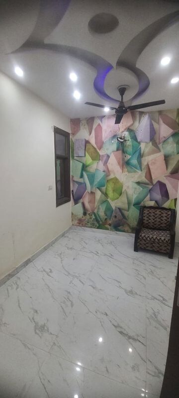 Living Room in 1 BHK Builder Floor at Vishwas Park – for Sale