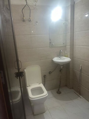 Attached Bathroom in 3 BHK Builder Floor at Sushant Tower, Sector 56 – for Rent